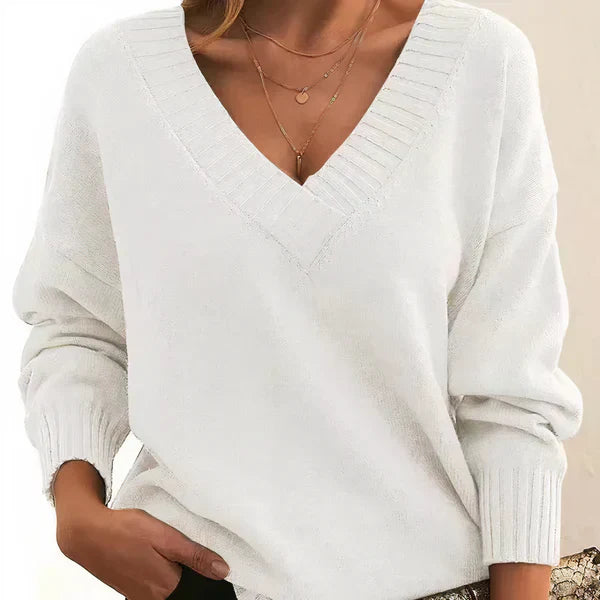 Eleganter kaschmirpullover - Herbst