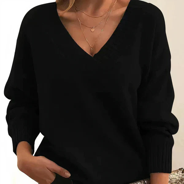 Eleganter kaschmirpullover - Herbst