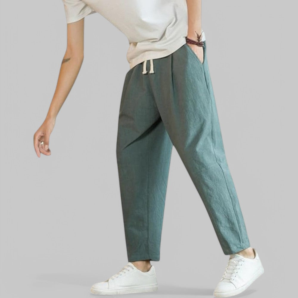 Robert | Bequeme und stilvolle Freizeithose aus Baumwolle