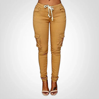 Fiela – Stylische Slim-Fit-Cargohose