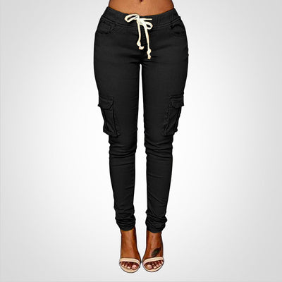 Lottie -  Angepasste Cargohose mit Kordelzug