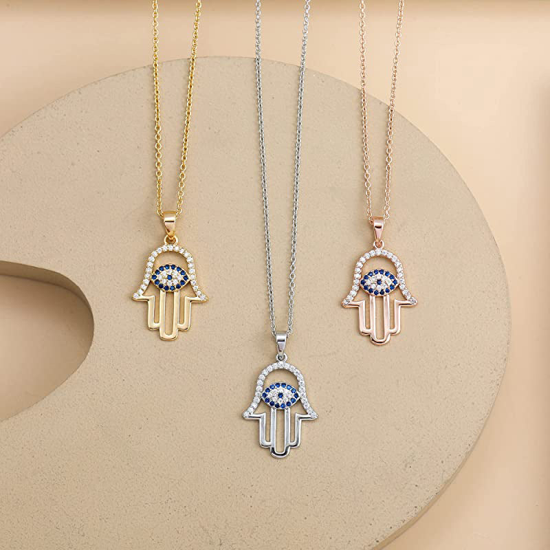 Die Alina Hamsa Halskette in Gold - Zeitlose Eleganz und Schutz