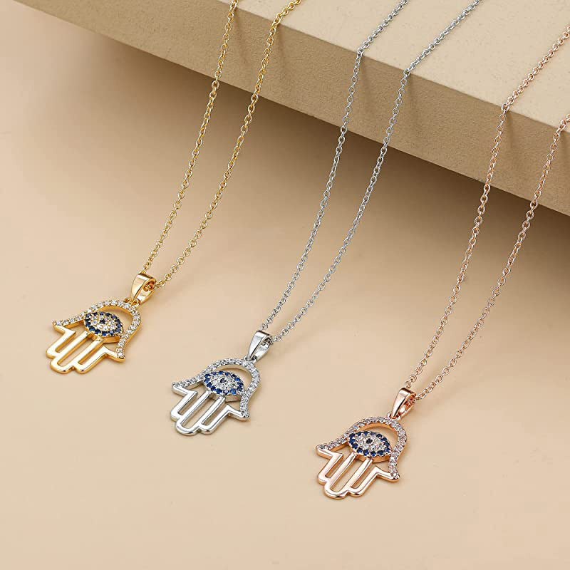 Die Alina Hamsa Halskette in Gold - Zeitlose Eleganz und Schutz
