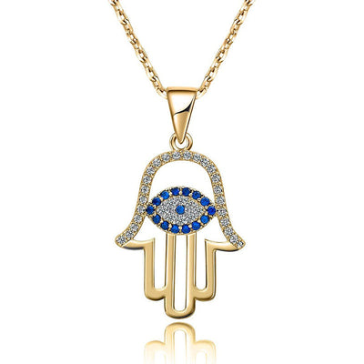Die Alina Hamsa Halskette in Gold - Zeitlose Eleganz und Schutz