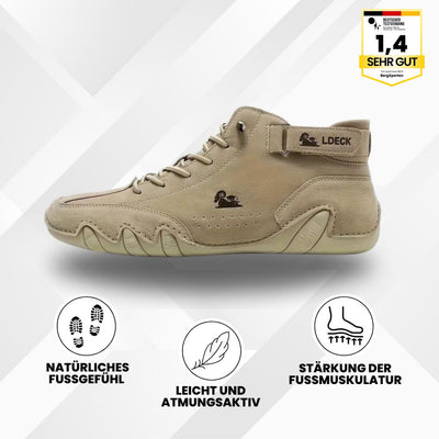 Alpaca - ergonomischer, wasserdichter & schmerzlindernder Leder-Barfußschuh