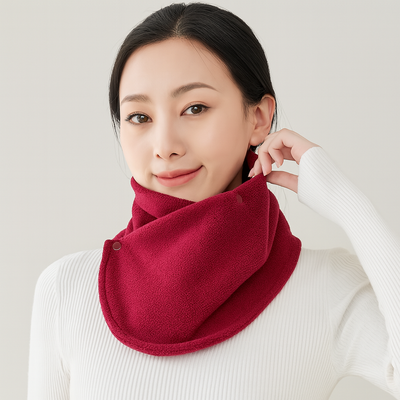 Alvera | Samt-Halstuch für warme Wintertage