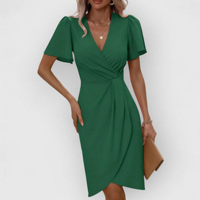 Brianna | Klassisches Wickelkleid