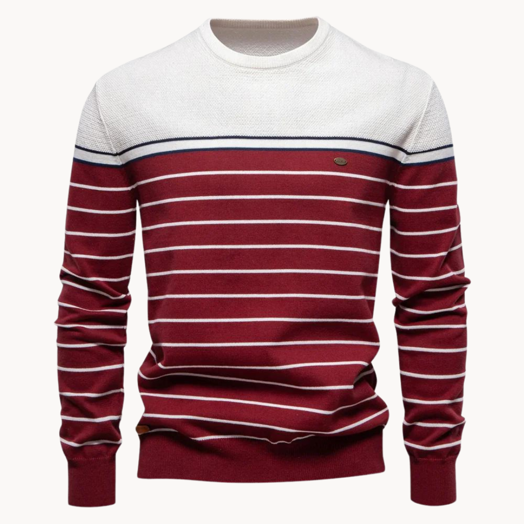 BILL STREIFEN BAUMWOLLPULLOVER