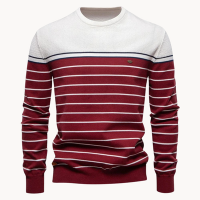 BILL STREIFEN BAUMWOLLPULLOVER
