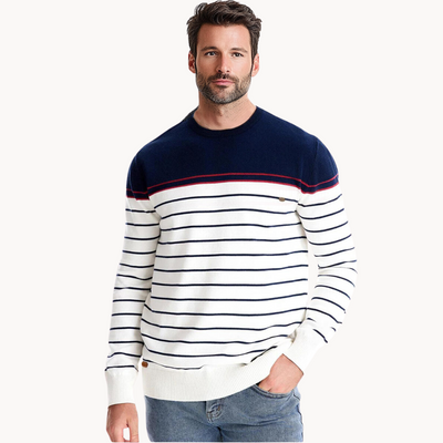 BILL STREIFEN BAUMWOLLPULLOVER