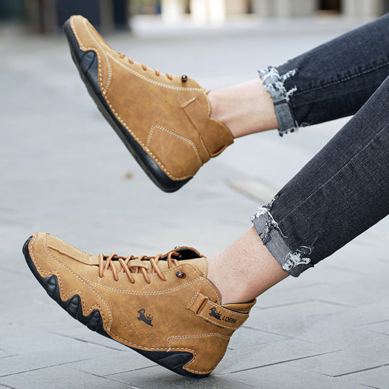 Rene | Ultra bequeme orthopädische Barfußschuhe für Männer