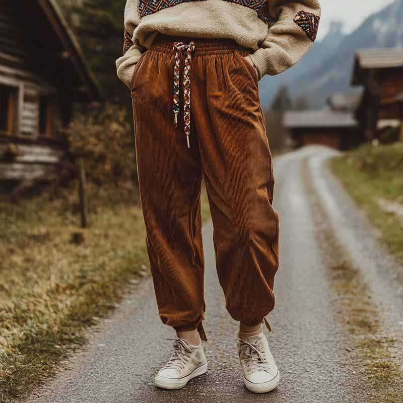 Bella | Stoffhose mit Hohem Bund