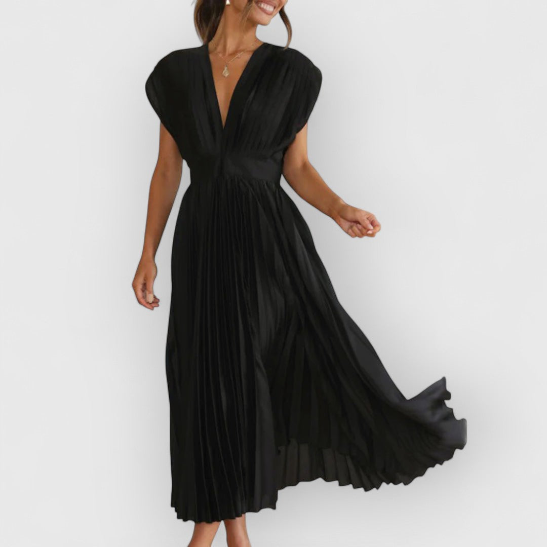 Vivica | Luxuriöses Samt-Maxikleid