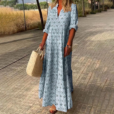 LARA MAXI BOHO KLEID