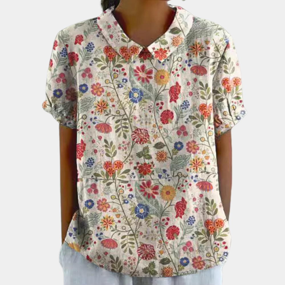 FRIA™ | Schicke Bluse aus Bio-Baumwolle