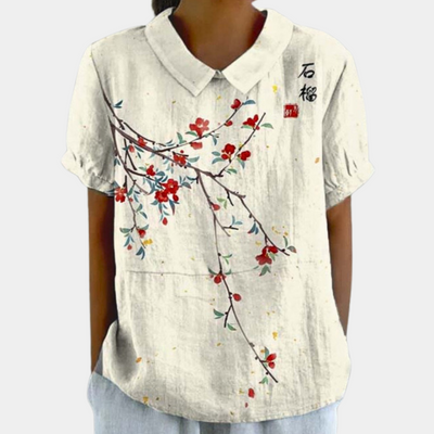 FRIA™ | Schicke Bluse aus Bio-Baumwolle