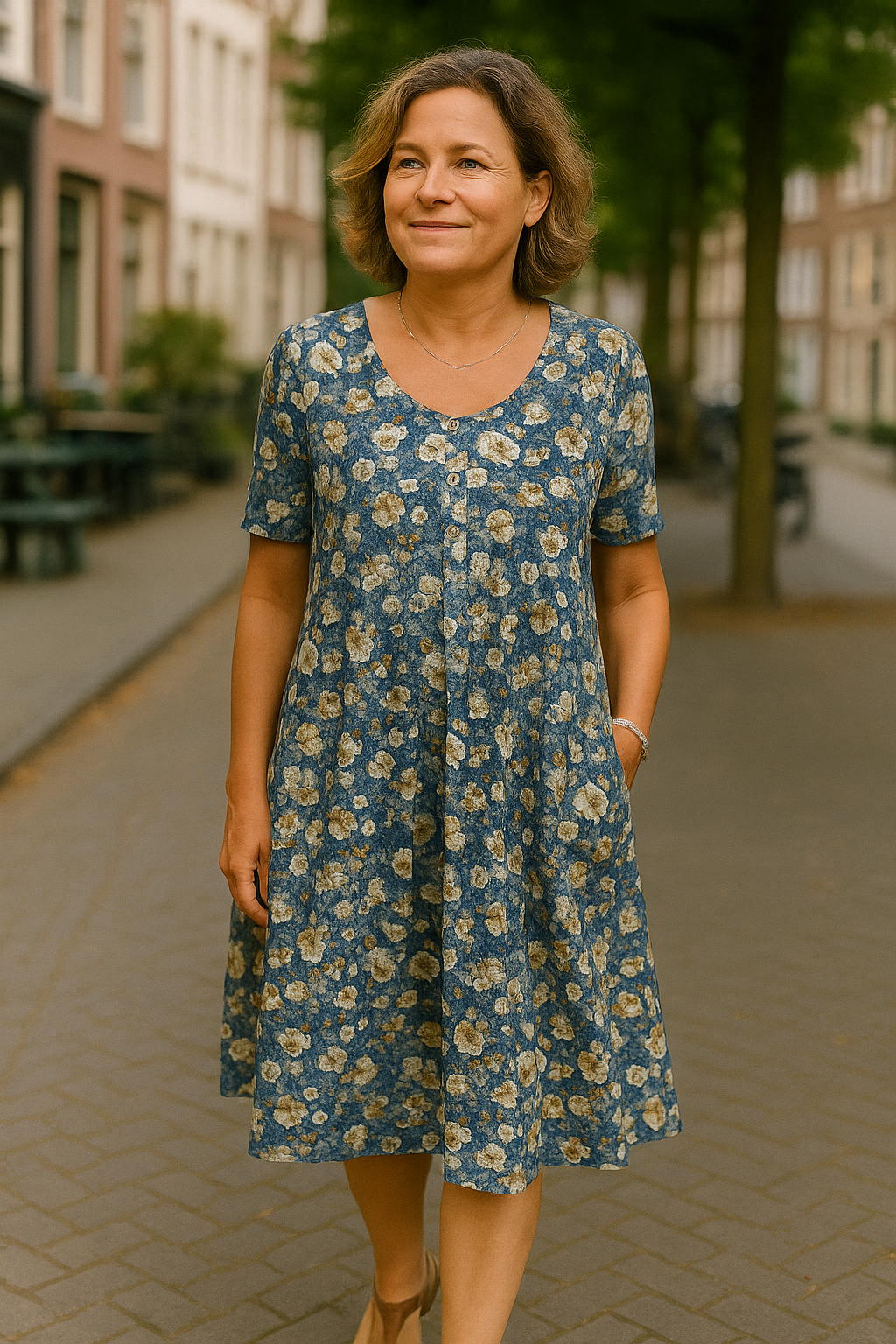 Bequemes Damen Plussize Kleid