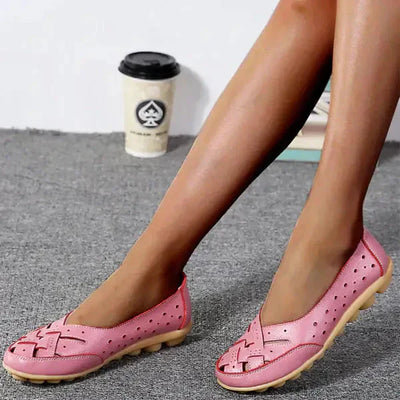 Elisette – Atmungsaktive Damen-Loafer mit Cut-Out