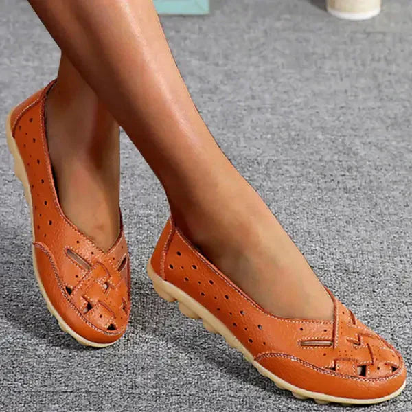 Elisette – Atmungsaktive Damen-Loafer mit Cut-Out