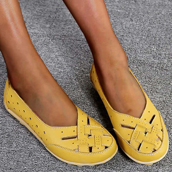 Elisette – Atmungsaktive Damen-Loafer mit Cut-Out