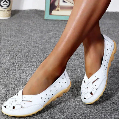 Elisette – Atmungsaktive Damen-Loafer mit Cut-Out