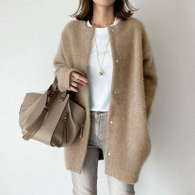 Quirina | Weiches und Stilvolles Essential Damen Strickjacke