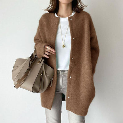 Quirina | Weiches und Stilvolles Essential Damen Strickjacke