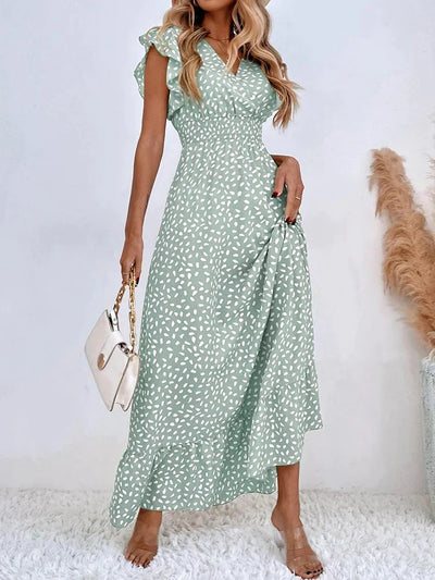 Denaiah – Stilvolles Sommerkleid mit Flügelärmeln