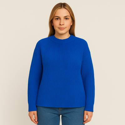 Liv | Bequemer Rundhalspullover für Damen