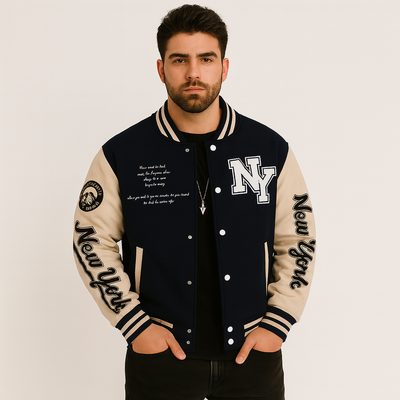 Marcus | Varsity Strickfleecejacke