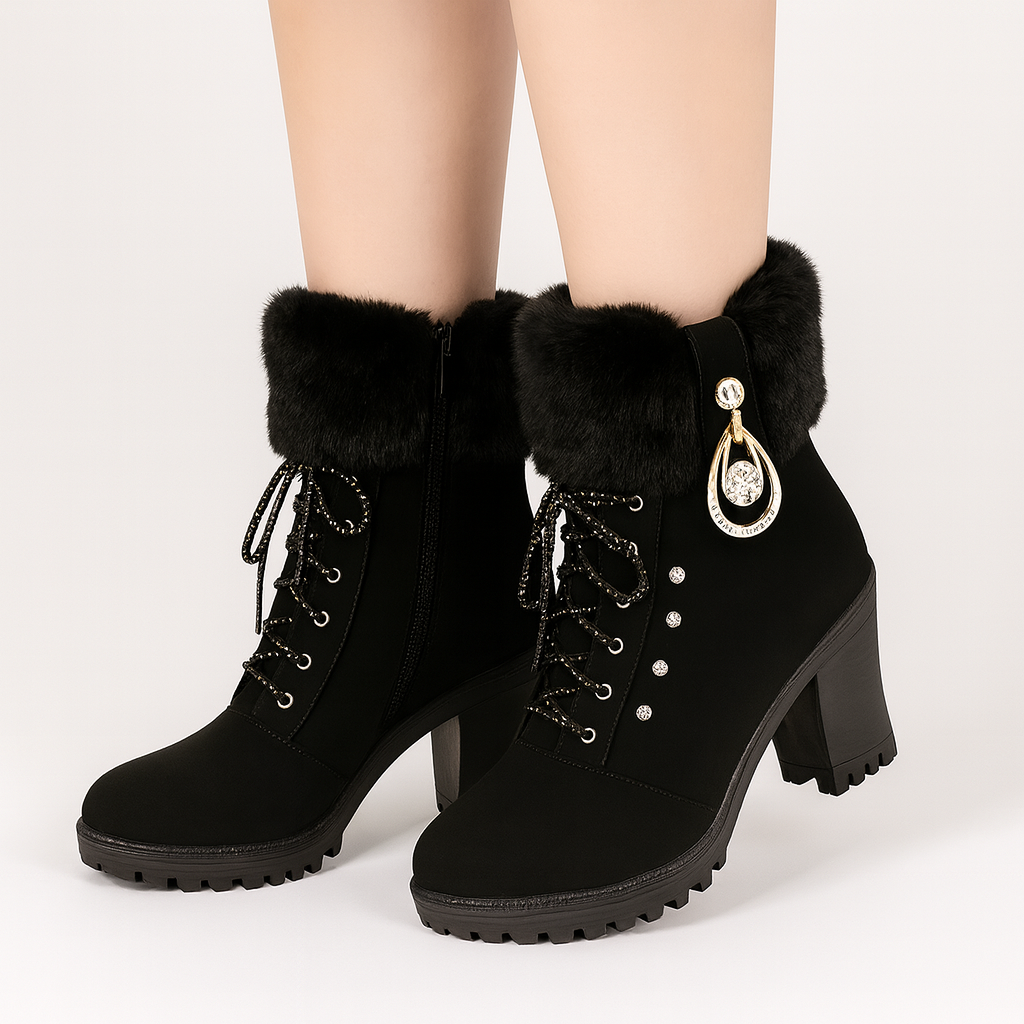 Elvira | Warme, pelzgefütterte, elegante Stiefel