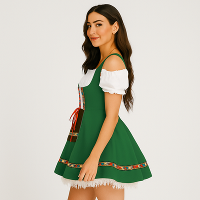 Dirndl Kostüm Damen – Ideal für Oktoberfest & Themenparty