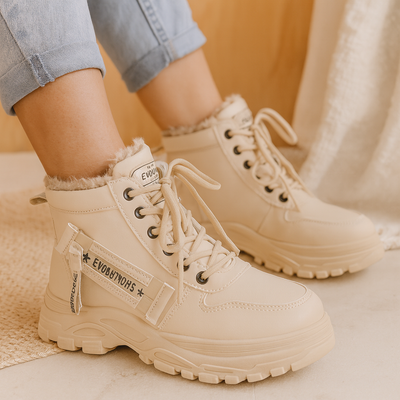 Seraphine | Winterstiefel mit Kunstfellfutter