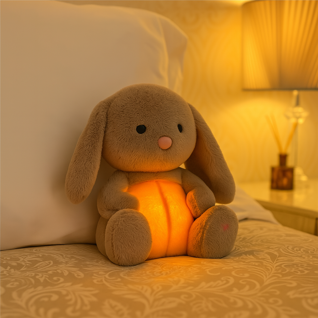 CalmPal – Beruhigendes Plüschspielzeug für ultimative Entspannung | Wohltuender Schlafkumpel für Kinder und Erwachsene