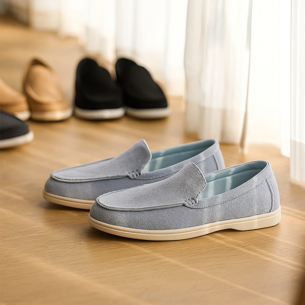 Atmungsaktive Mesh-Loafer für Herren – Leichte Sommerschuhe zum Hineinschlüpfen