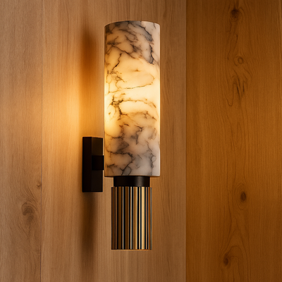 Marbelle – Elegante Wandleuchte mit stilvollem Marmorinspiriertem Muster