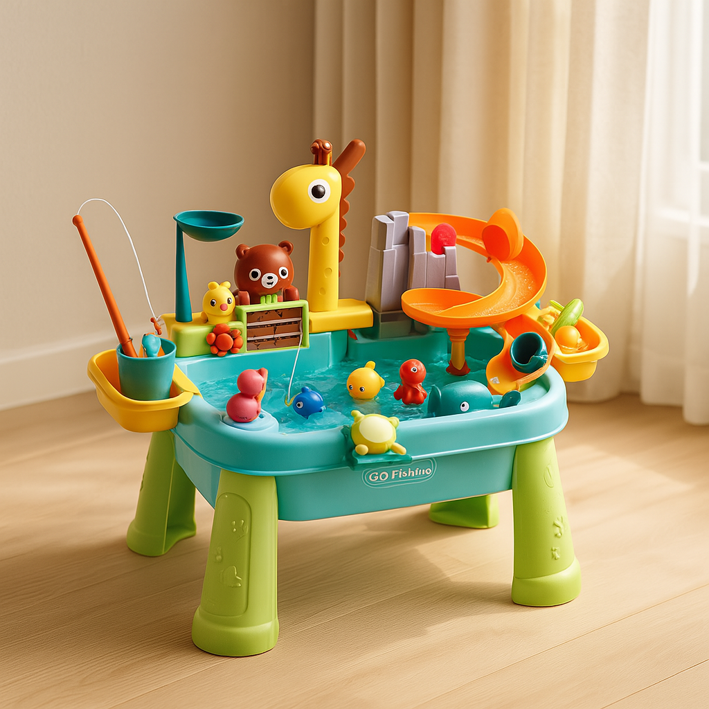 Splash ‘n Fish - Lustiges Wasser-Spiel für Kinder mit Meersalzfischfang