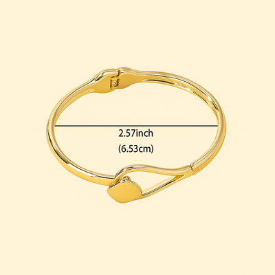 Minimalistisches vergoldetes Armband für Frauen