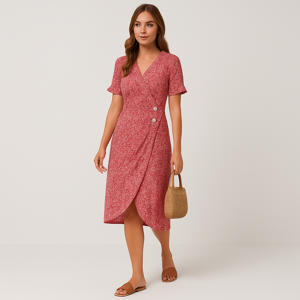 Amélie Ärmellose Blumen Maxikleid – Elegantes Abendkleid