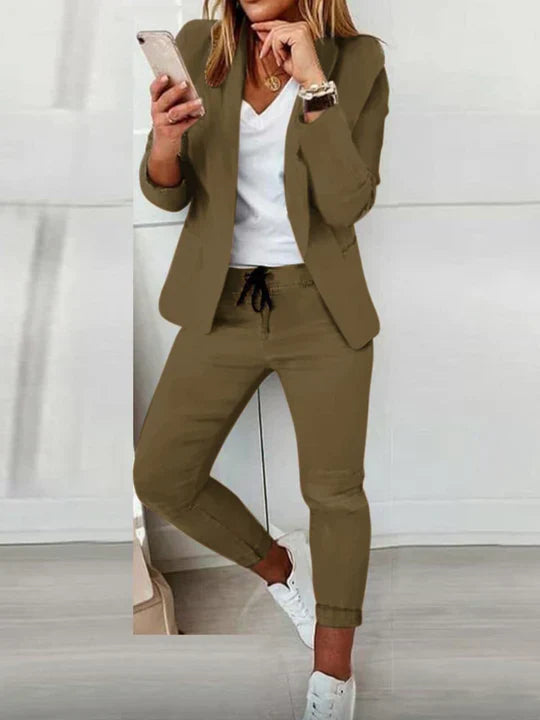 Ludovica | Schick Zeitlos Damen Blazer- und Hosenanzug