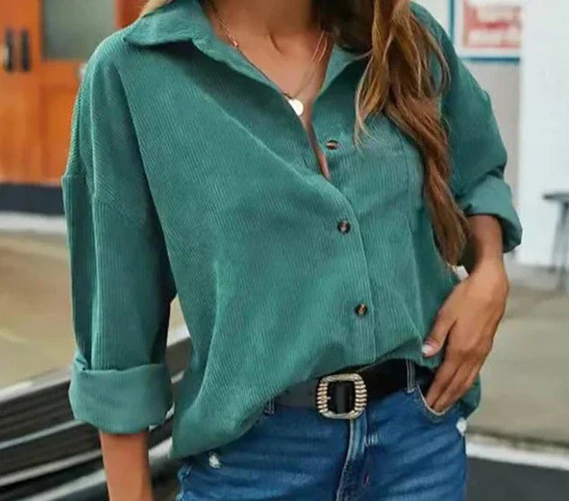 Rowena | Bluse Damen Langarm | Elegant