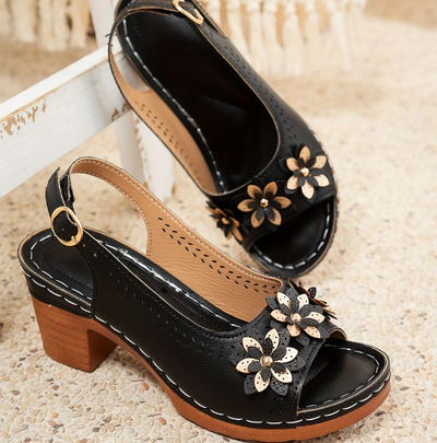 FLORIVA - ELEGANTE SANDALETTE MIT HOHEM ABSATZ