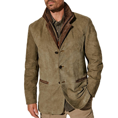 ALESSIO™- HEREN VINTAGE WILDLEDERJACKE