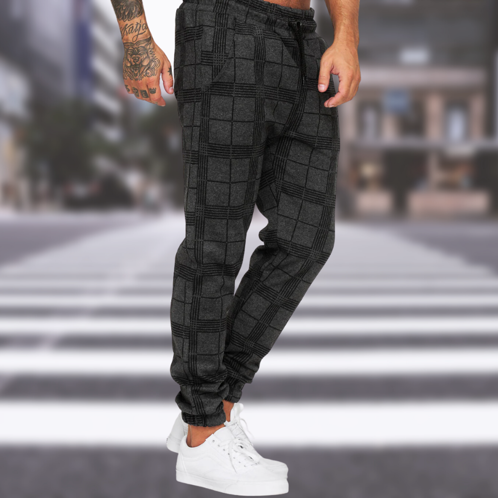 Laurens | Klassische Karomuster Herren Hose