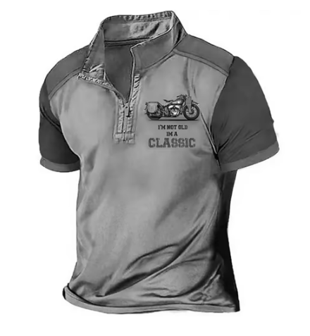 Sportliches Herren Poloshirt mit Reißverschluss