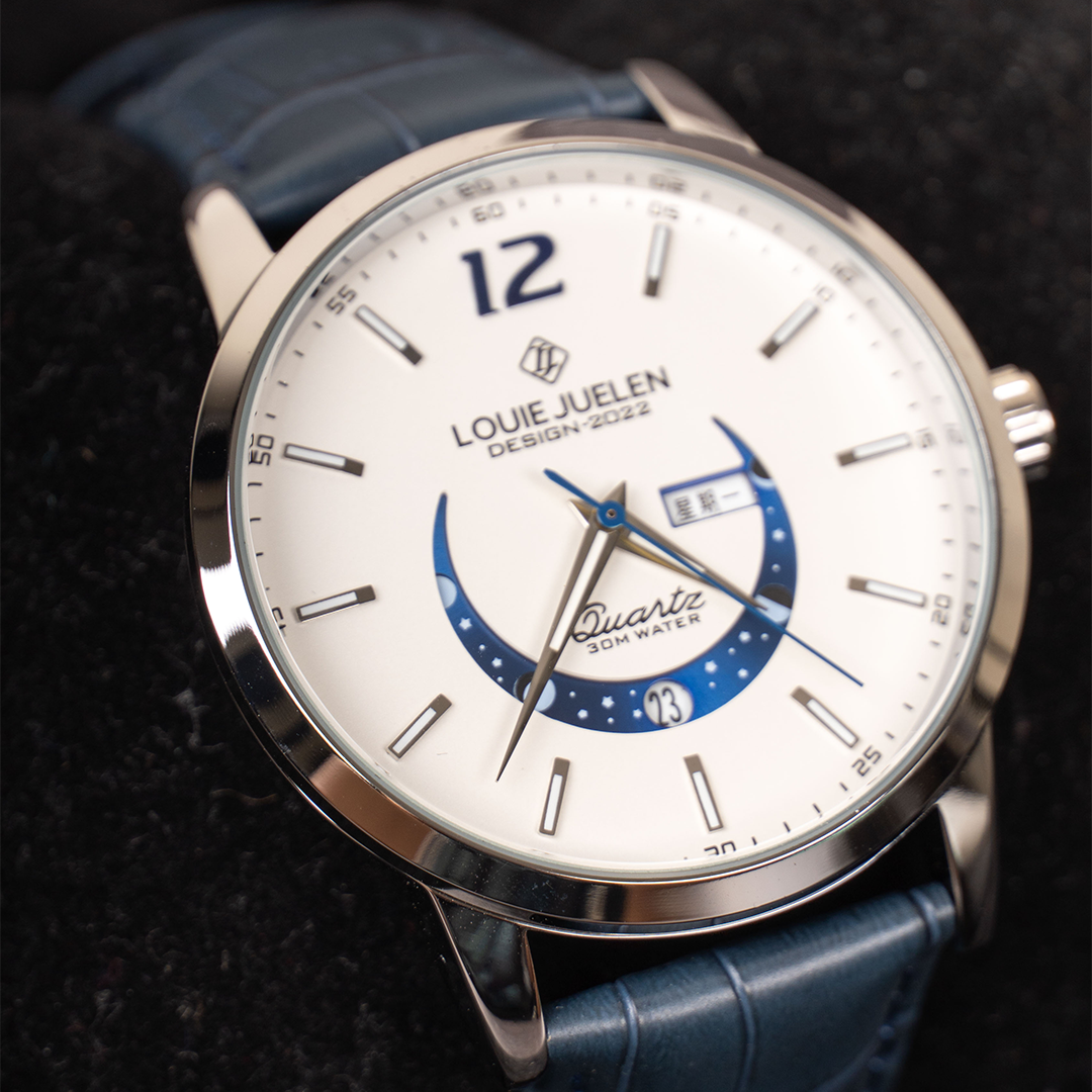 Stilvolle Mondphasenuhr