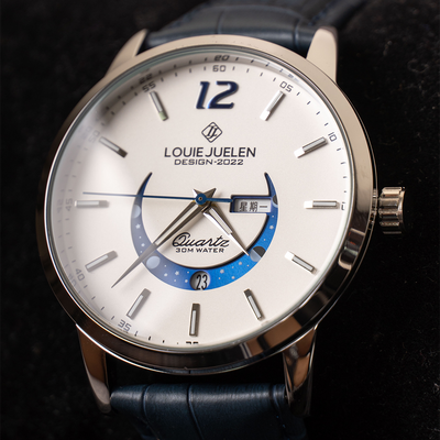 Stilvolle Mondphasenuhr