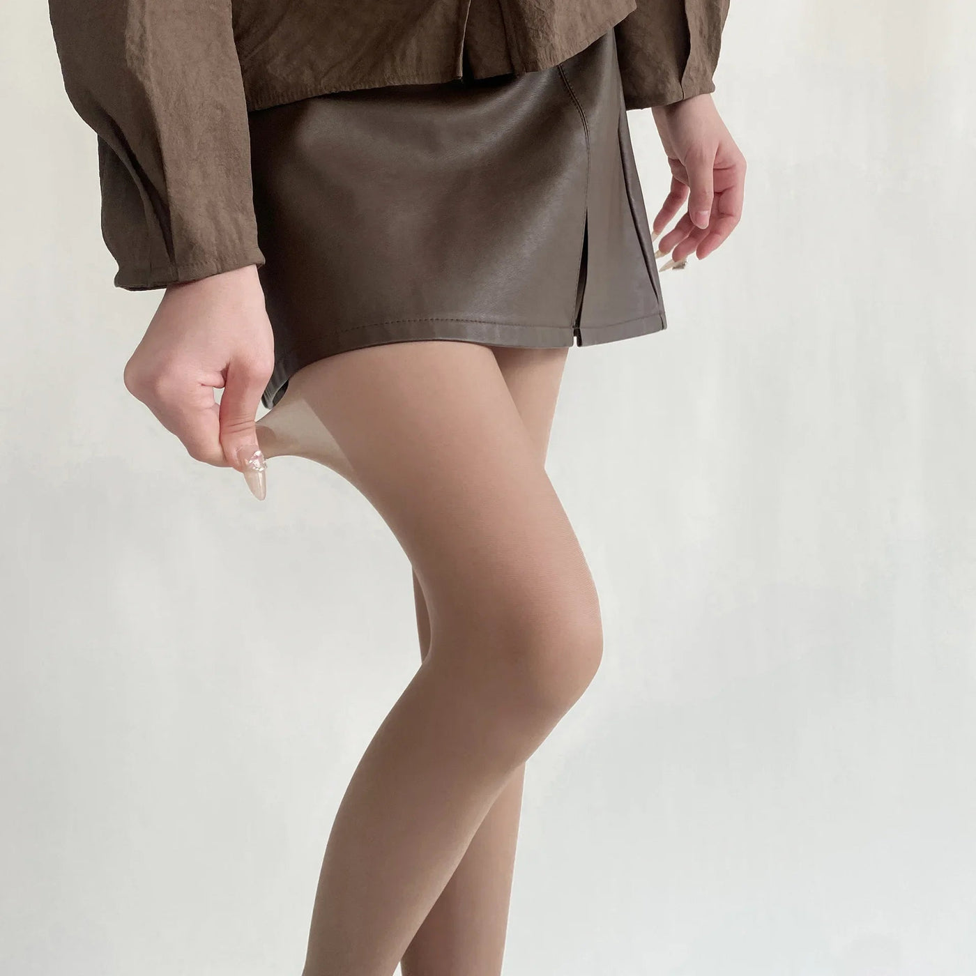 Damen Strumpfhose Elastisch Schlanke Passform für Elegante Silhouette