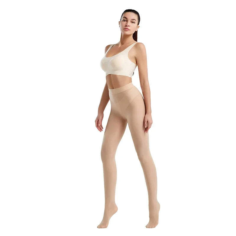 Damen Strumpfhose Hoch Tailliert aus Elastischem Material – Bequeme Passform für Jeden Anlass