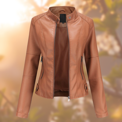 GIORGINA™-STILVOLLE LEDERJACKE